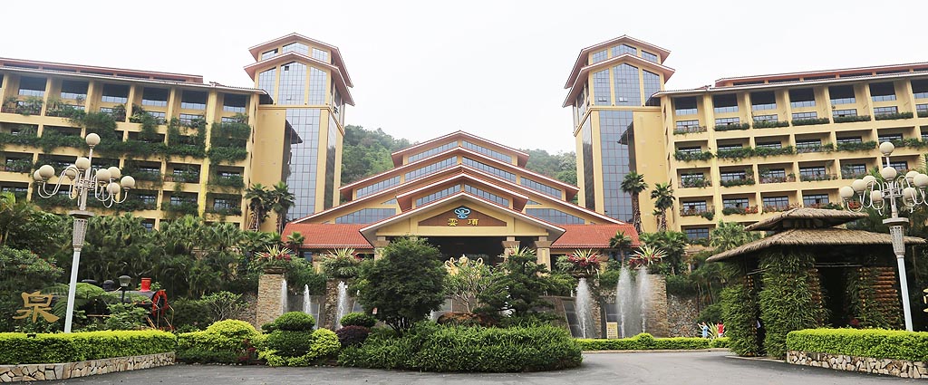 惠州龍門南昆山云頂溫泉度假村外觀
